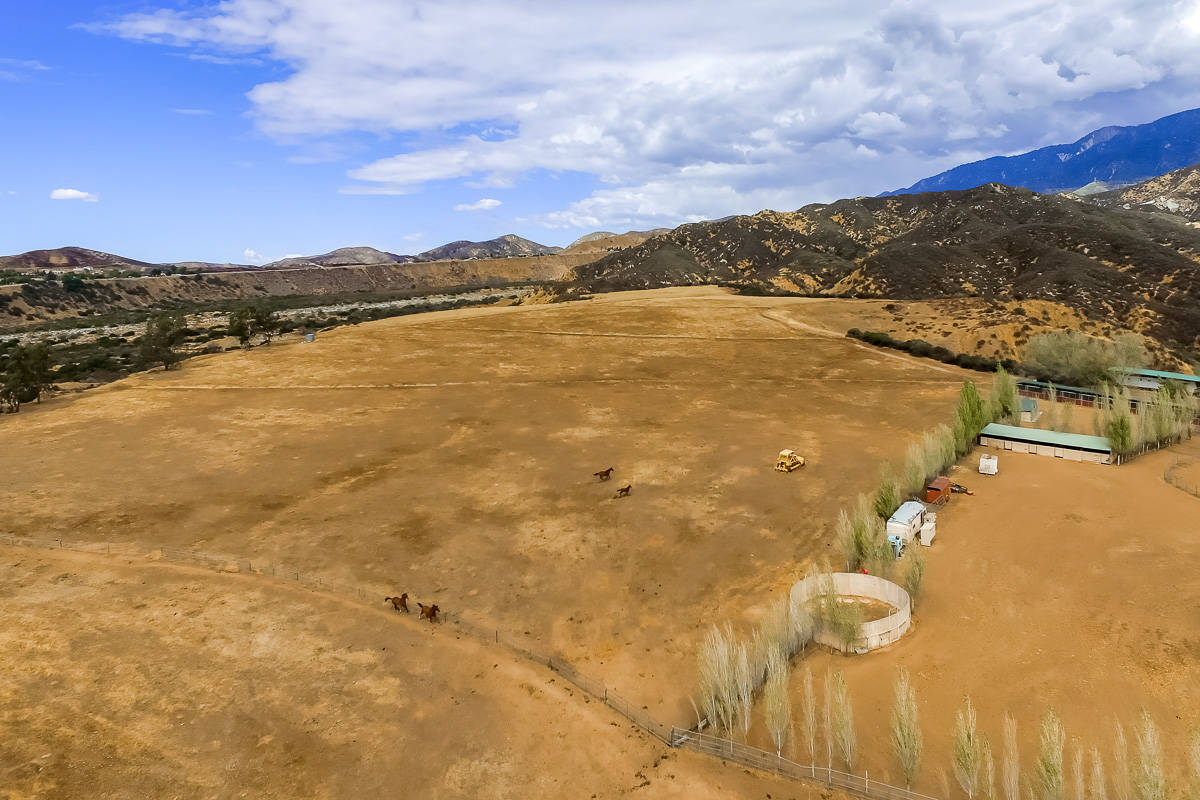 Almost 100 acres on secluded mountaintop range overlooking the Banning