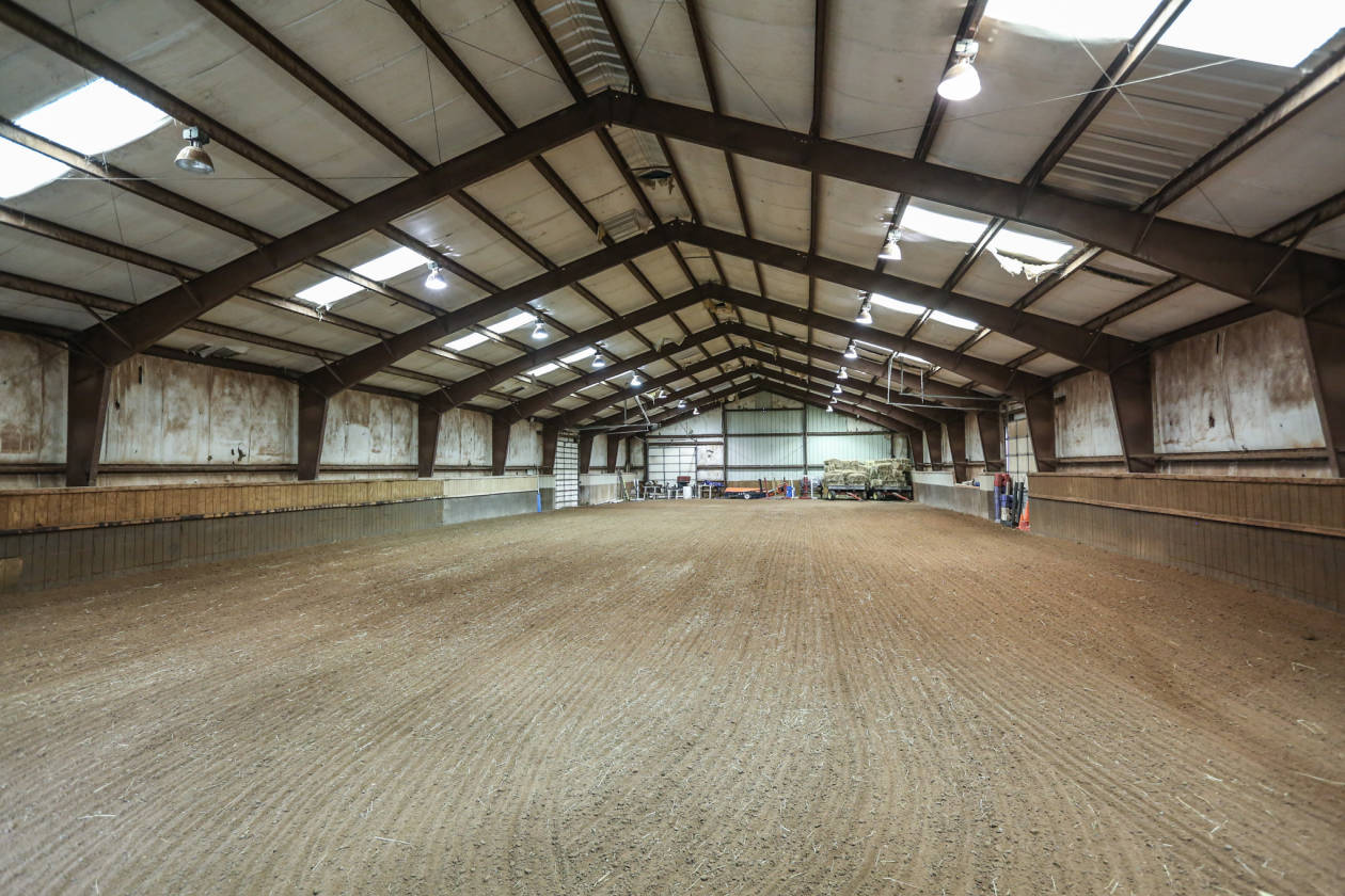 Impressive Equine Facility Adjacent to 973 Acres of Horse